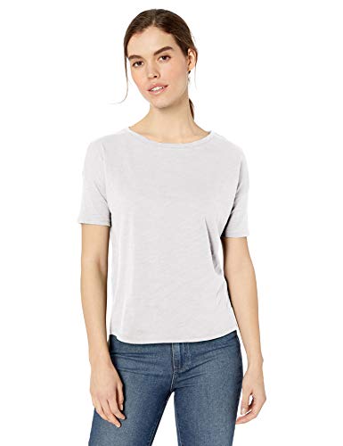 Book Cover Daily Ritual Women's Lightweight Lived-in Cotton Short-Sleeve Drop-Shoulder T-Shirt