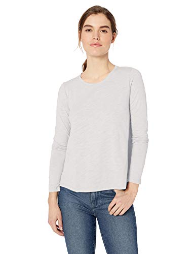 Book Cover Amazon Brand - Daily Ritual Women's Lightweight Lived-in Cotton Long-Sleeve Swing T-Shirt