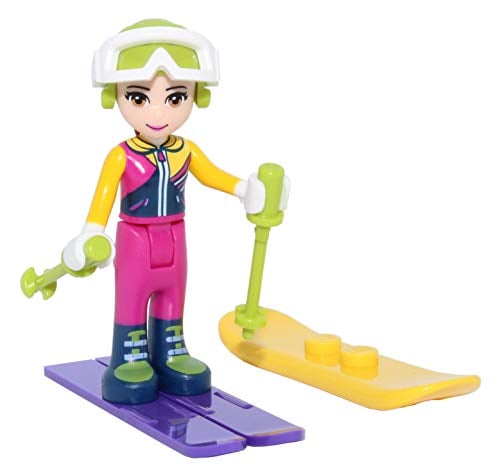 Book Cover LEGO Friends: Olivia with Ski Gear, Snowboard, Skis, and Ski Poles Minifigure