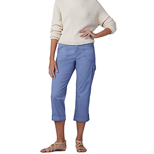 Book Cover Lee Women's Flex-to-go Relaxed Fit Cargo Capri Pant