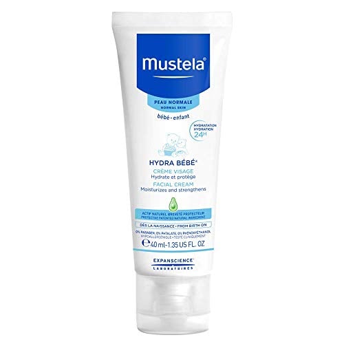 Book Cover Mustela Hydra Bebe Facial Cream from Birth On, 40 ml