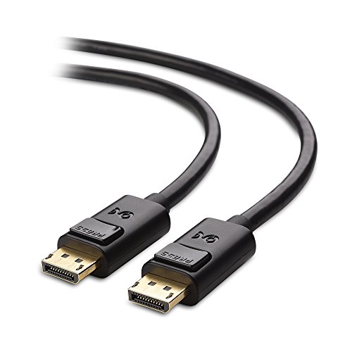 Book Cover Cable Matters 8K DisplayPort to DisplayPort Cable (DisplayPort 1.4 Cable) with 8K 60Hz Video Resolution and HDR Support - 10 Feet