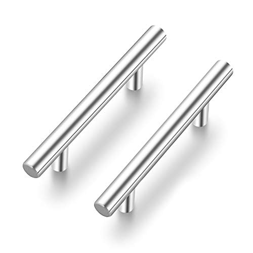 Book Cover Ravinte 30 Pack 5'' Cabinet Pulls Brushed Nickel Stainless Steel Kitchen Drawer Pulls Cabinet Handles 3