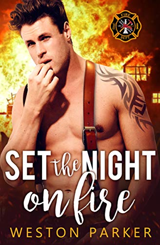 Book Cover Set The Night On Fire (Searing Saviors Book 2)