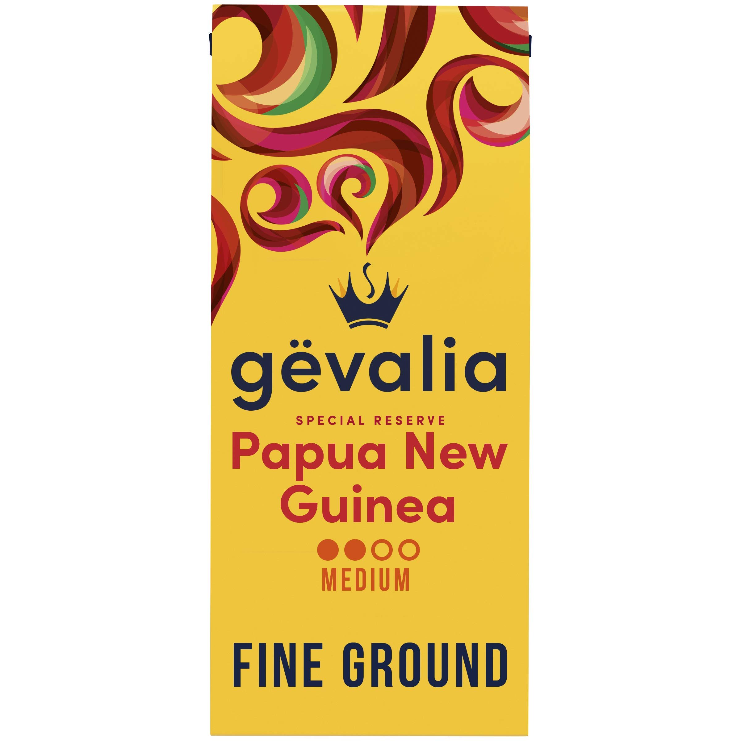 Book Cover Gevalia Special Reserve Papua New Guinea Medium Roast Fine Ground Coffee, 10 Ounce (Pack of 1) - Packaging May Vary
