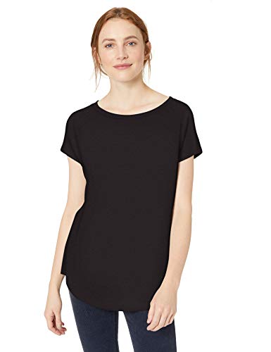 Book Cover Amazon Brand - Daily Ritual Women's Supersoft Terry Dolman-Sleeve Boat-Neck Shirt
