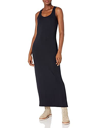 Book Cover Amazon Essentials Women's Supersoft Terry Racerback Maxi Dress