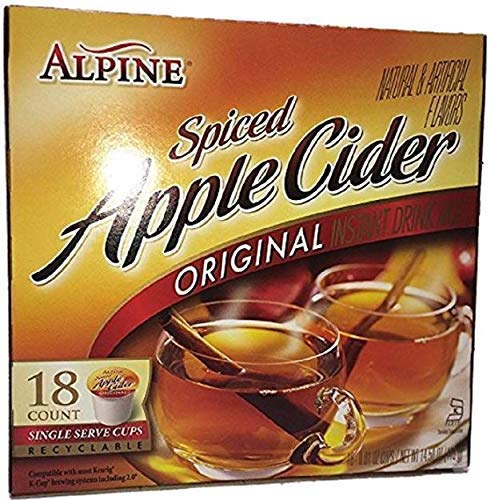Book Cover Alpine Spiced Apple Cider K Cup 18 Count (Pack of 1)