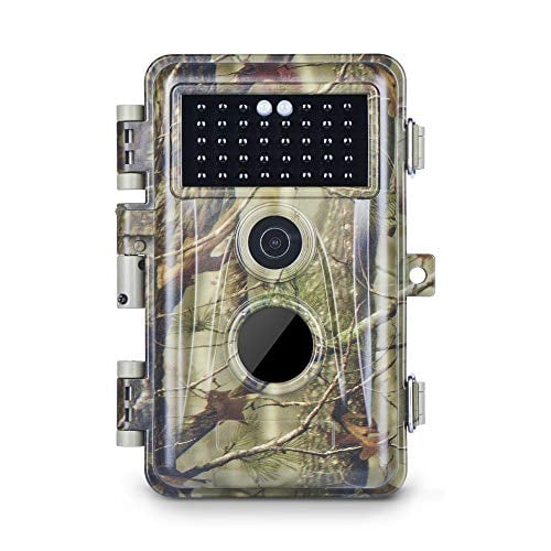 Book Cover Meidase Trail Camera 16MP 1080P, Game Cam with No Glow Night Vision Up to 65ft, Hunting Camera with Motion Activated, 2.4