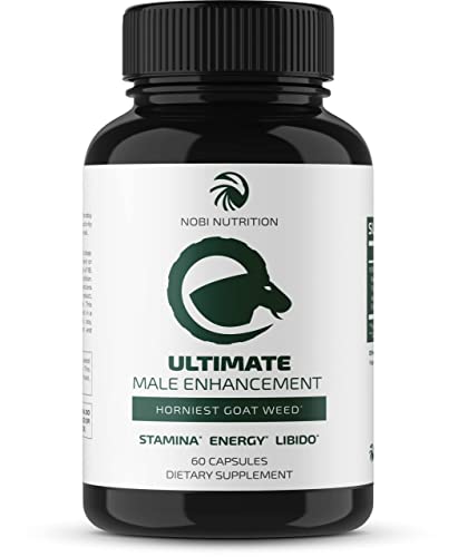 Book Cover Premium Male Performance Supplements | Horny Goat Weed, Tribulus Terrestris, Maca Root & Zinc | Prime Energy Boost, Stamina & Testosterone Support for Men | 1000mg Blend | 60 Capsules (30-Day Supply)
