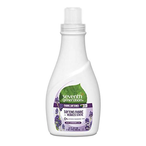 Book Cover Seventh Generation Natural Fabric Softener - Lavender - 32 Ounces- 3 Pk