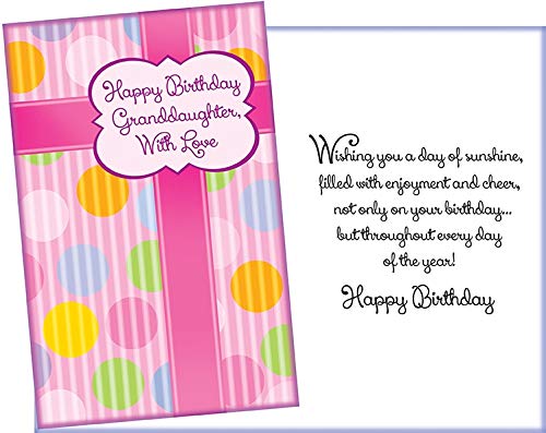 Book Cover Prime Greetings Happy Birthday Card Granddaughter