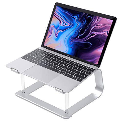 Book Cover Puroma Detachable Laptop Stand Portable Aluminum Laptop Riser for MacBook Air/Pro, Notebook Computer PC iPad Tablet