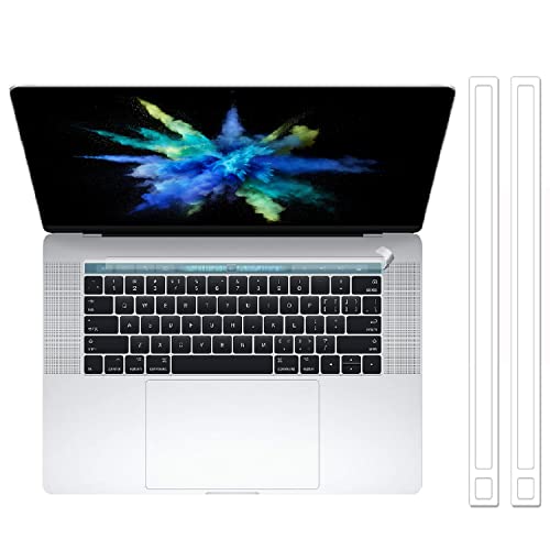 Book Cover FORITO [2 Pack] Touch Bar Protector Skin Film Compatible with 2019-2016 Released MacBook Pro 13