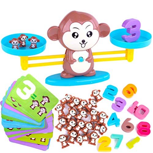 Book Cover CoolToys Monkey Balance Cool Math Game for Girls & Boys | Fun, Educational Children's Gift & Kids Toy STEM Learning Ages 3+ (64-Piece Set)