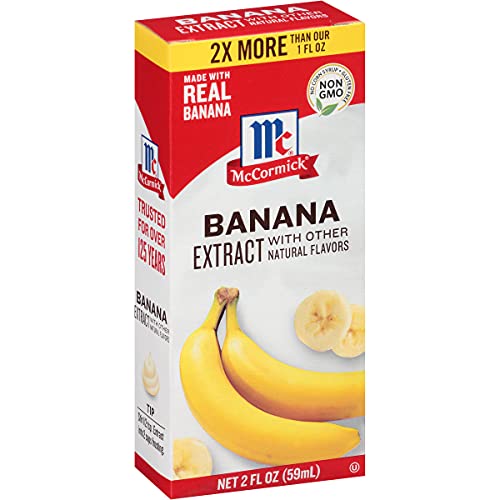Book Cover McCormick Banana Extract with Other Natural Flavors, 2 fl oz