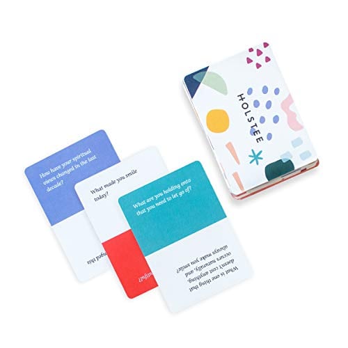 Book Cover Holstee Reflection Cards - A Deck of 100+ Questions to Spark Meaningful Connections and Conversations