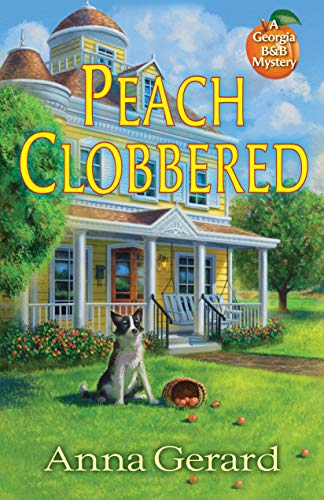 Book Cover Peach Clobbered: A Georgia B&B Mystery