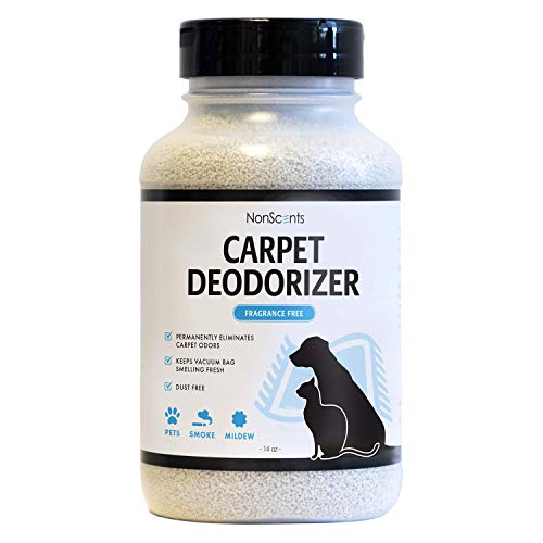Book Cover NonScents Carpet Odor Eliminator - Pet and Dog Carpet Deodorizer - Outperforms Baking Soda