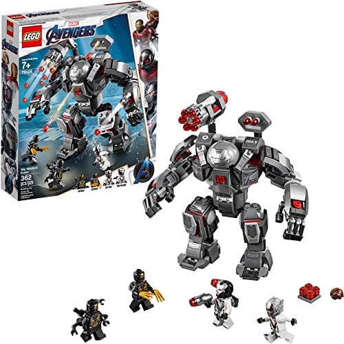 Book Cover LEGO Marvel Avengers War Machine Buster 76124 Building Kit (362 Pieces)