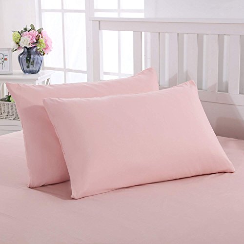 Book Cover Zippered Pillowcases 2-Piece Super Soft Durable Brushed Microfiber 1800 Plush Experience Machine Washable White King