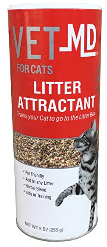 Book Cover VetMD Litter Attractant for Cats