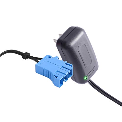 Book Cover 12 Volt Battery Charger for Peg Perego, 12V Charger Works with Peg-Perego John Deere Ground Force Tractor Polaris RZR 900 John Deere Gator XUV Gaucho Rock'in Powered Ride On Car Replacement Power