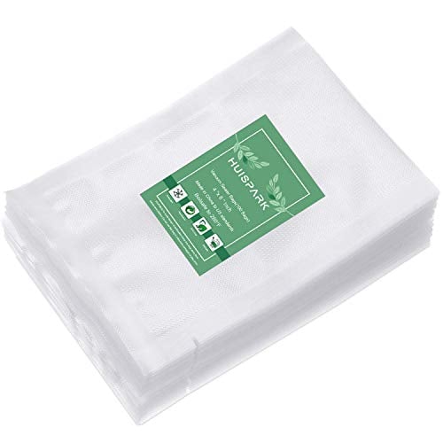 Book Cover 4×6 Inch Vacuum Sealer Bags,Heavy Duty Pre-Cut Design Commercial Grade BPA FREE Save Food Sealable Bag for Heat Seal Food Storage Smell Proof Bags,Boilsafe to 280°F Freezable, Resizable,BPA Free,Reuseable (100Pcs)