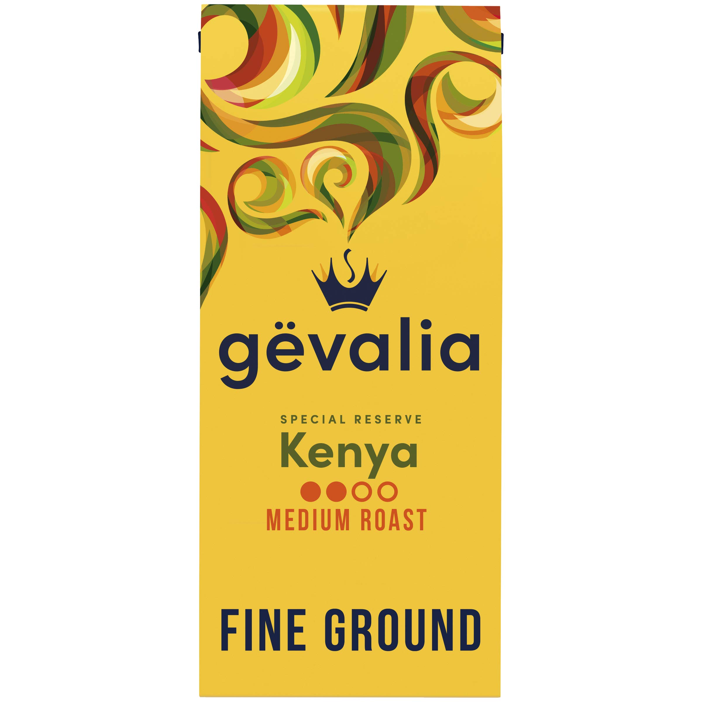 Book Cover Gevalia Special Reserve Kenya Mild Roast Fine Ground Coffee (10 oz Bag)