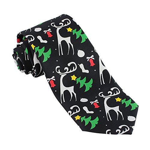 Book Cover John William Christmas Ties For Men: Festive Holiday Neck Ties For Men