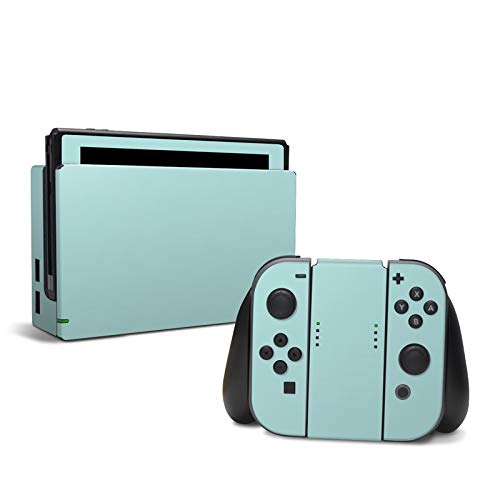 Book Cover Solid State Mint - Decal Sticker Wrap - Compatible with Nintendo Switch