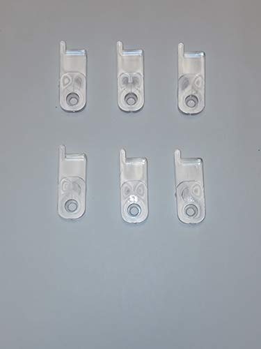 Book Cover Clear Toggle Switch Plate Cover Guard 6 Pack - Keeps Light Switch ON or Off Protects Your Lights or Circuits from Accidentally Being Turned on or Off