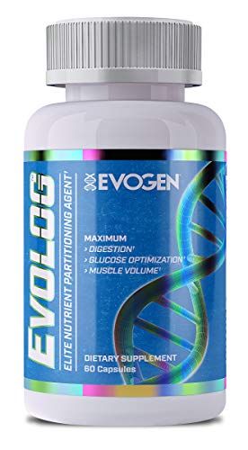Book Cover Evogen Evolog, Advanced Nutrient Partioning Agent, Glucevia Fraxinus Angustifolia Extract, GlucoVantage Dihydroberberine, Banaba Leaf Extract, R-ALA, Digestive Enzymes, Protease, 60 Capsules
