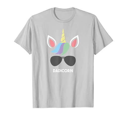 Book Cover Mens Dadicorn Shirt Funny Unicorn Best Dad Father's Day Gift