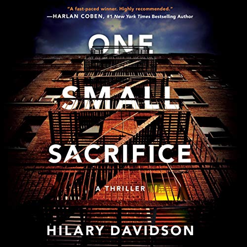 Book Cover One Small Sacrifice: Shadows of New York, Book 1
