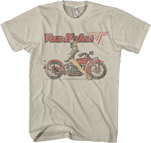 Book Cover Van Halen - Biker Girl Pin Up T-Shirt