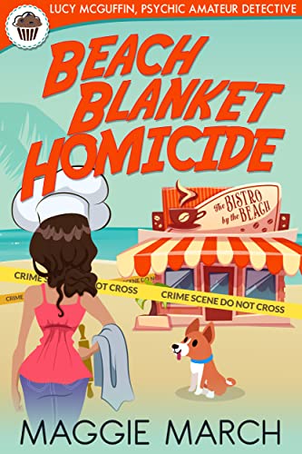 Book Cover Beach Blanket Homicide (Lucy McGuffin, Psychic Amateur Detective Book 1)