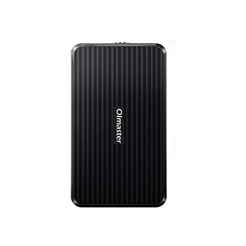 Book Cover Oimaster Tool Free Hard Drive Enclosure USB 3.0 Interface for 2.5 inch HDD SSD UASP Supported
