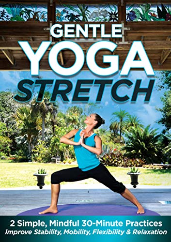 Book Cover Gentle Yoga Stretch: 2 Simple, Mindful 30-Minute Practices to Improve Stability, Mobility, Flexibility and Relaxation with Jessica Smith [DVD]