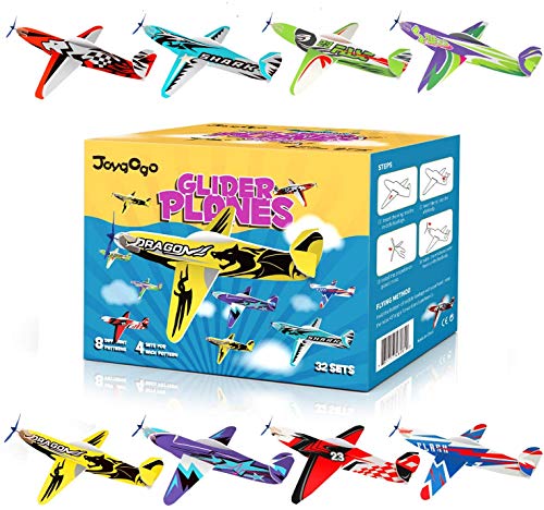 Book Cover Joygogo 32 Pack Glider Planes,8