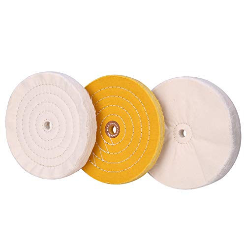 Book Cover 8 inch Buffing polishing Wheels For Bench Grinder Buffer With 5/8