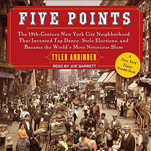 Book Cover Five Points: The 19th Century New York City Neighborhood that Invented Tap Dance, Stole Elections, and Became the World's Most Notorious Slum
