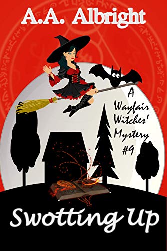 Book Cover Swotting Up (A Wayfair Witches' Cozy Mystery #9)
