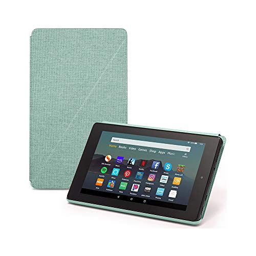 Book Cover Fire 7 Tablet Case (Compatible with 9th Generation, 2019 Release), Sage