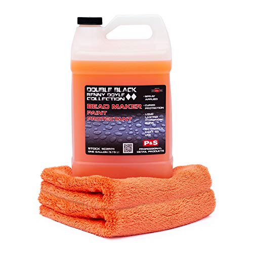 Book Cover P&S Professional Detail Products - Bead Maker with Eagle Edgeless Microfiber Towel by The Rag Company - Paint Protectant & Sealant, Easy Spray & Wipe Application, Cured Protection, Long Lasting Gloss Enhancement, Hydrophobic Finish, Great Scent
