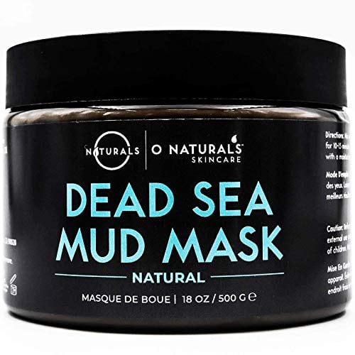 Book Cover O Naturals Best Acne Treatment Pore Reducing Dead Sea Mud Mask for Face & Body. Oily Skin Blackhead Remover Vacuum, Deep Pore Cleansing & Minimizer Healing Exfoliating Tightens Skin. w/Aloe Vera. 18Oz