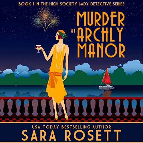 Book Cover Murder at Archly Manor: High Society Lady Detective, Book 1