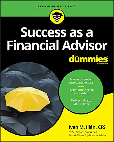 Book Cover Success as a Financial Advisor For Dummies