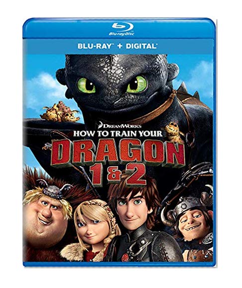 Book Cover How to Train Your Dragon 1 & 2 [Blu-ray]