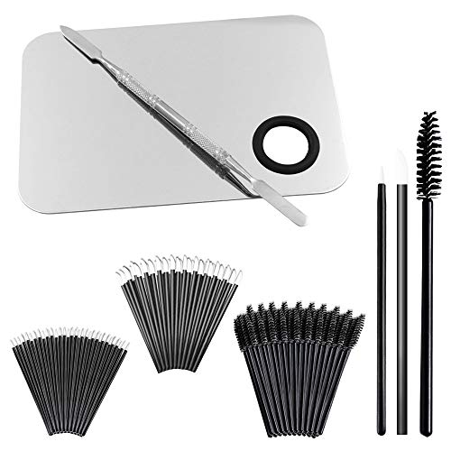 Book Cover Professional Makeup Palette with Spatula and 150 Pieces Makeup Brush Kit, SourceTon Cosmetic Palette (5.8